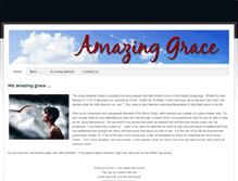 Tablet Screenshot of amzgrace.com